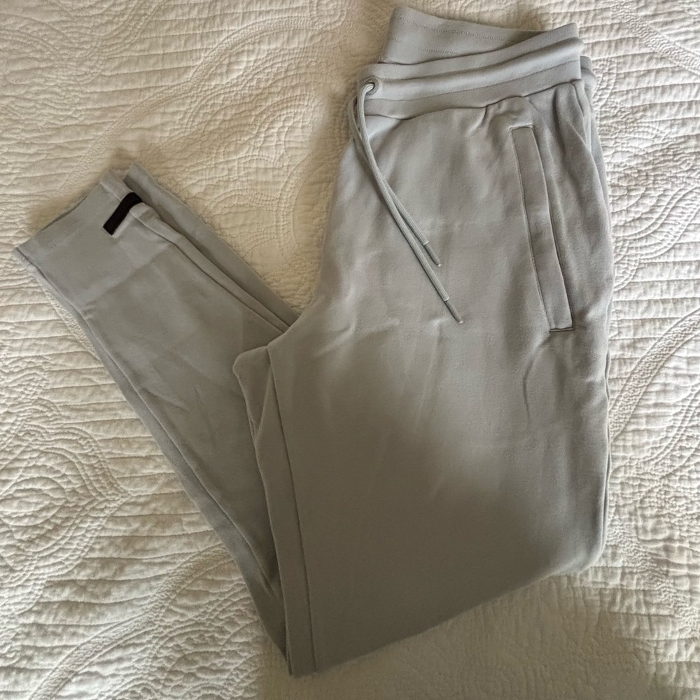 Alphabet Men's icy blue color Jogger Pants